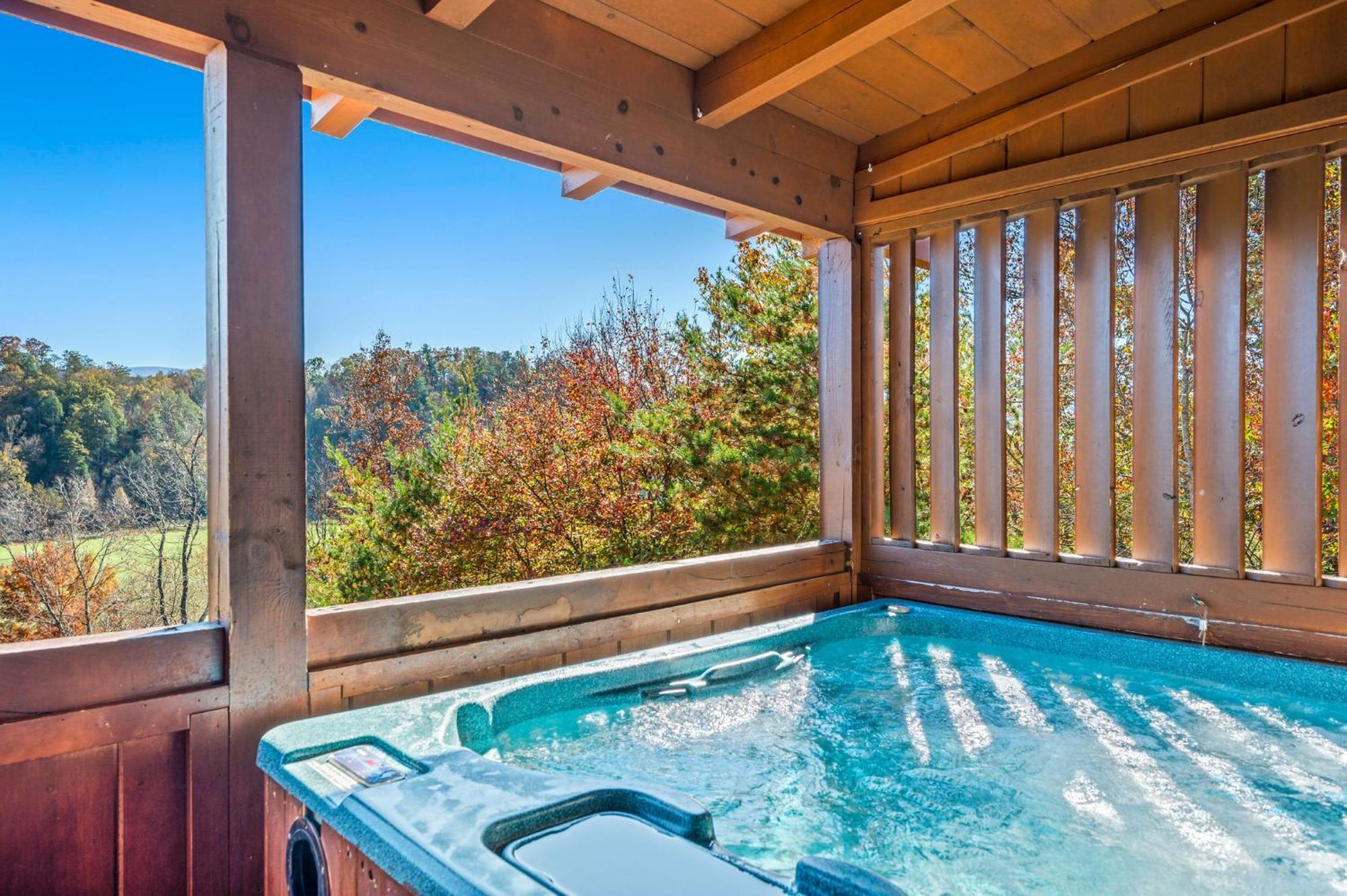 Bearfoot Pines - True Log Cabin - Wi-Fi, Hot Tub, Fishing, Deck With Views! - Mins To Pf Севьервилл Экстерьер фото