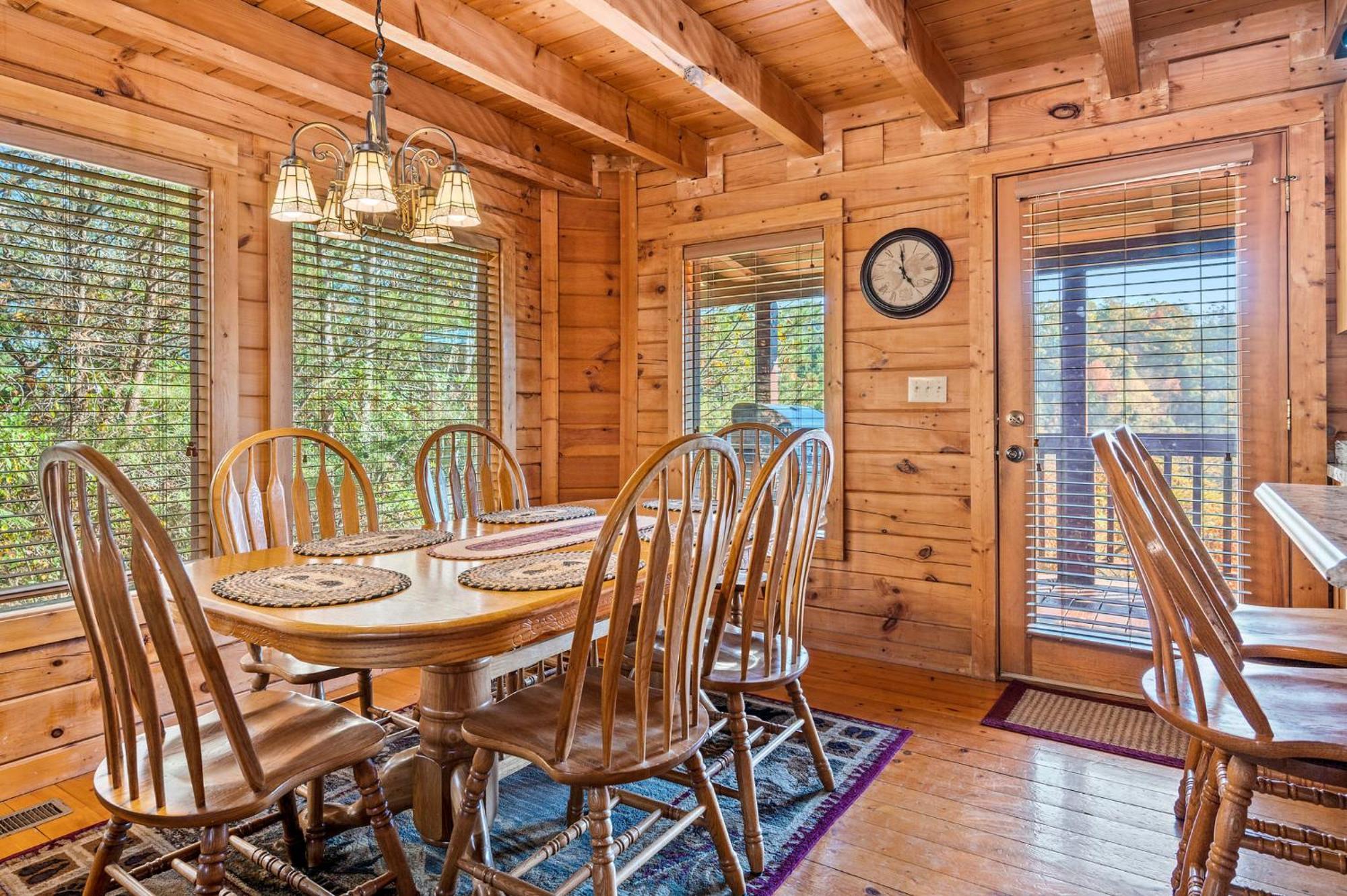 Bearfoot Pines - True Log Cabin - Wi-Fi, Hot Tub, Fishing, Deck With Views! - Mins To Pf Севьервилл Экстерьер фото