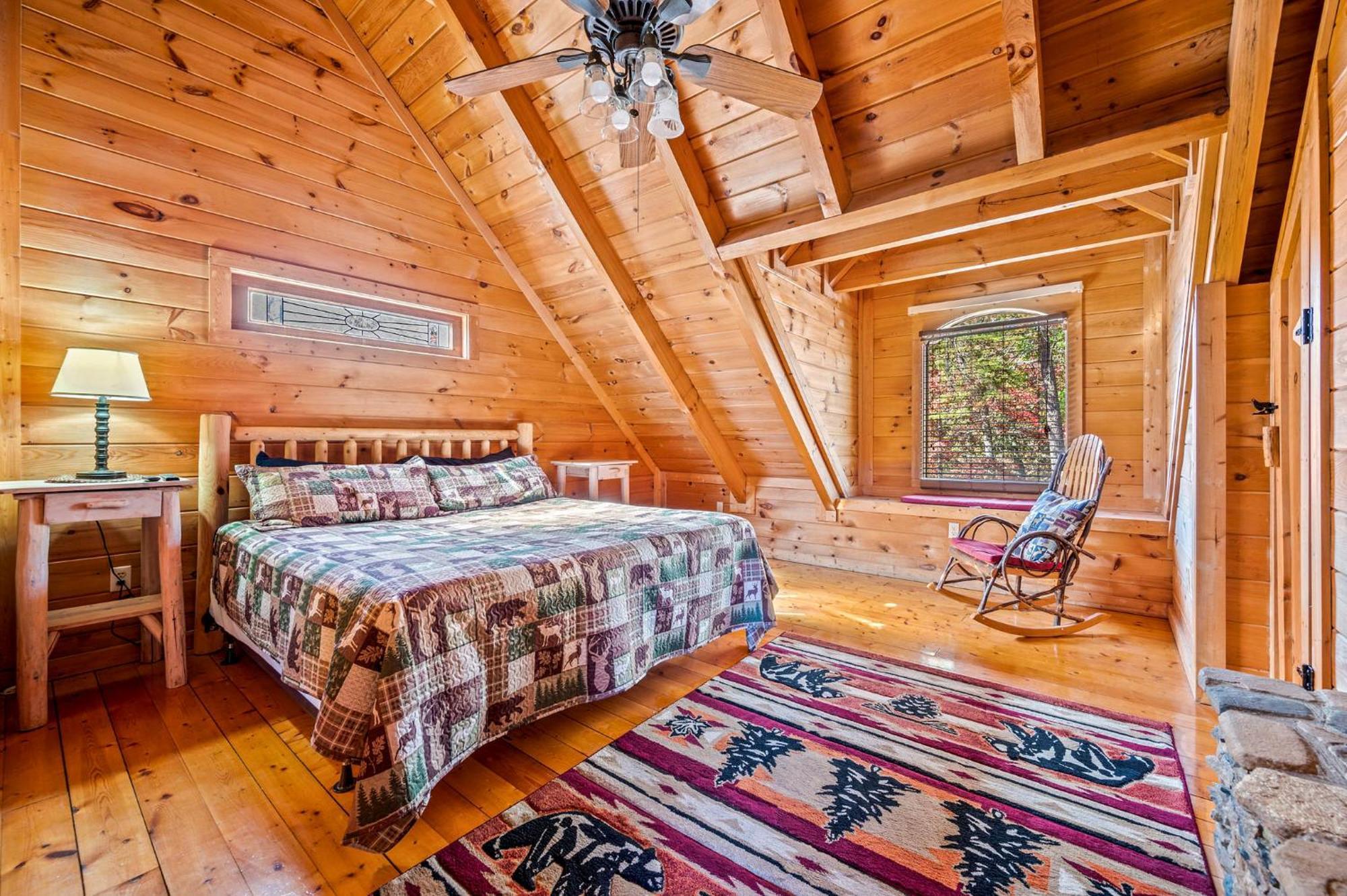 Bearfoot Pines - True Log Cabin - Wi-Fi, Hot Tub, Fishing, Deck With Views! - Mins To Pf Севьервилл Экстерьер фото